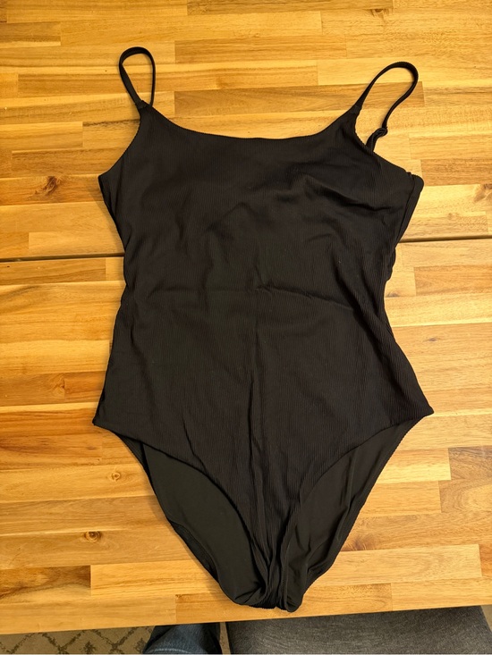 aerie Other - aerie Black Ribbed One-Piece Swimsuit - XL Tall